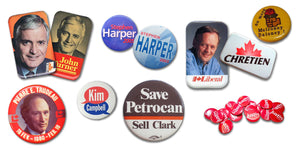 Campaign Badges For Canadian Elections