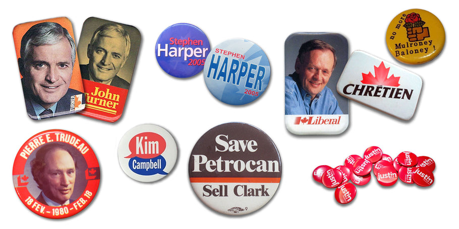 Happy Election Year Canada | Campaign Buttons for Federal Election 2019