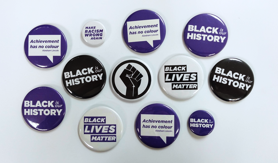 The Intersection of Black History & Button History | Black History Month Buttons