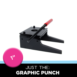 Tecre 1" Graphic Punch Circle Cutter